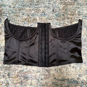 Boohoo Black Shapewear Corset
